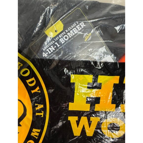 OccuNomix Premium 4-in-1 Bomber Jacket Size S Class 3 Orange Waterproof Reflecti - Picture 5 of 9